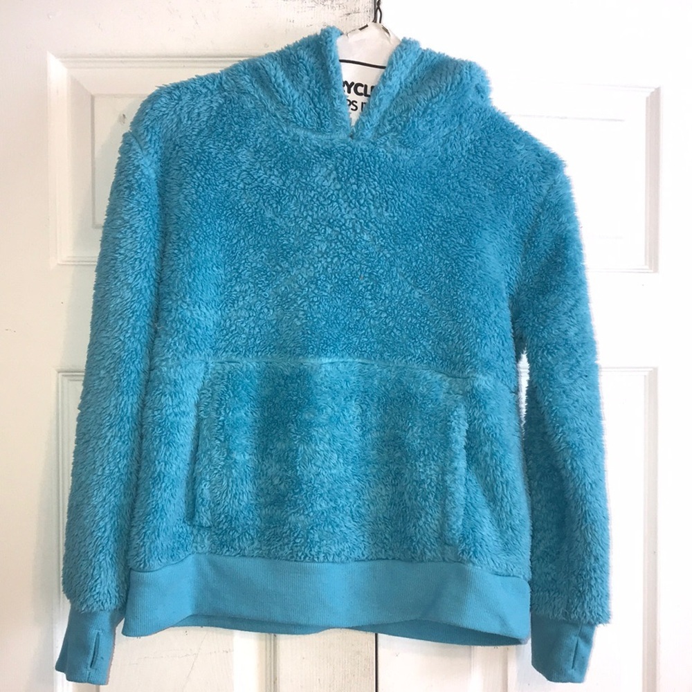Girl’s Furry Top/Jacket Hoodie
